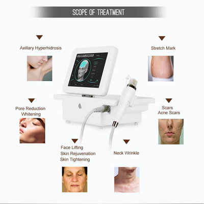 장비 휴대용을 바짝 죄는 아름다움 분수 Microneedle RF 회춘