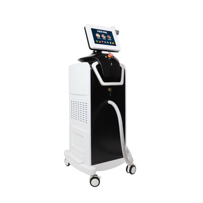 755 808 1064nm 핸들과 1800W 광섬유 레이저 모발 제거 기계